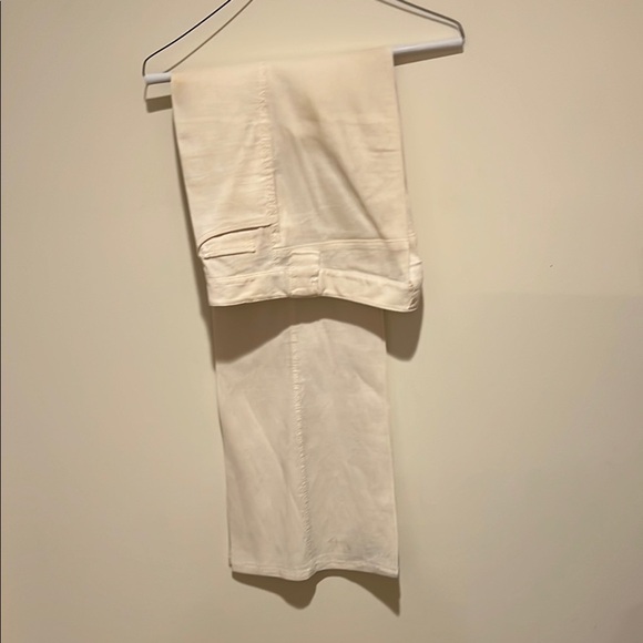 Elie Tahari Pants - Vintage Elie Tahari Linen Cream Pants Size 2